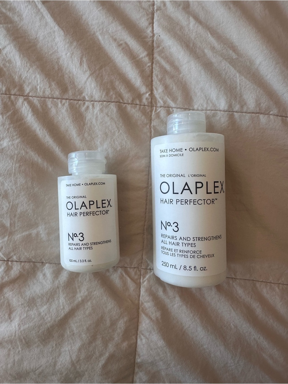 Two NEW OLAPLEX No.3 Hair Perfector Bottles